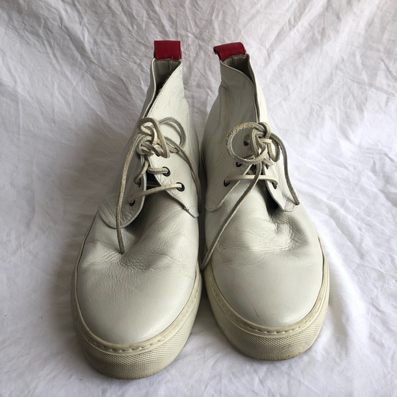 Del Toro Sneakers sz 13 Mens White W/Leather Laces - Picture 3 of 11